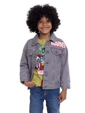 Marvel Avengers 2 piece T-shirt/jacket kids size 5
